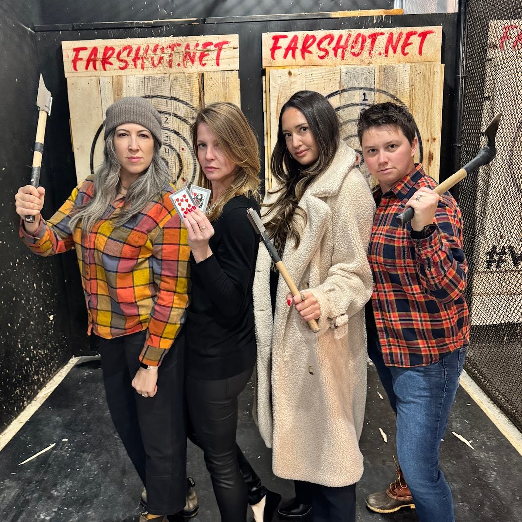 Far Shot Syracuse (Axe Throwing, Archery, and Knife) 3