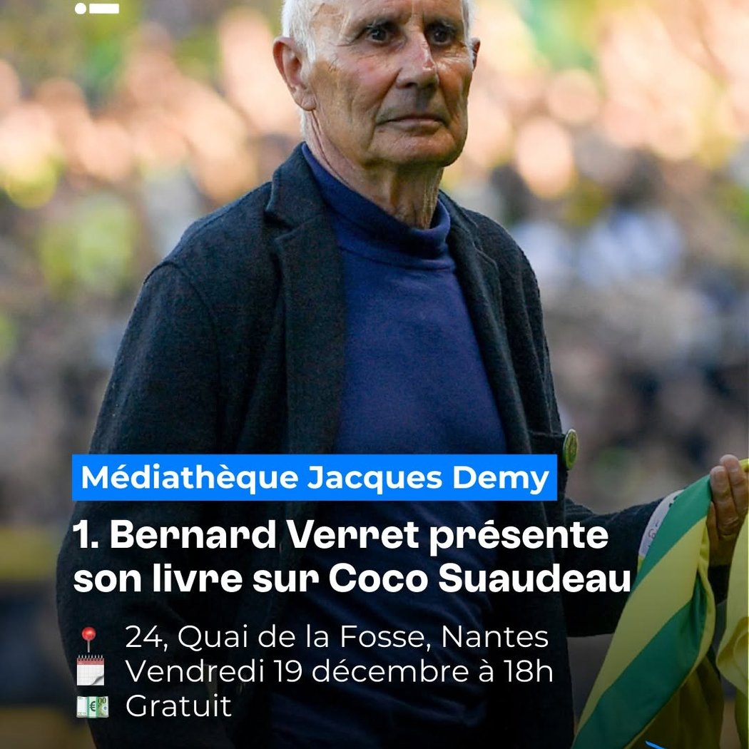 Conférence : Bernard Verret présente son livre sur Coco Suaudeau 1