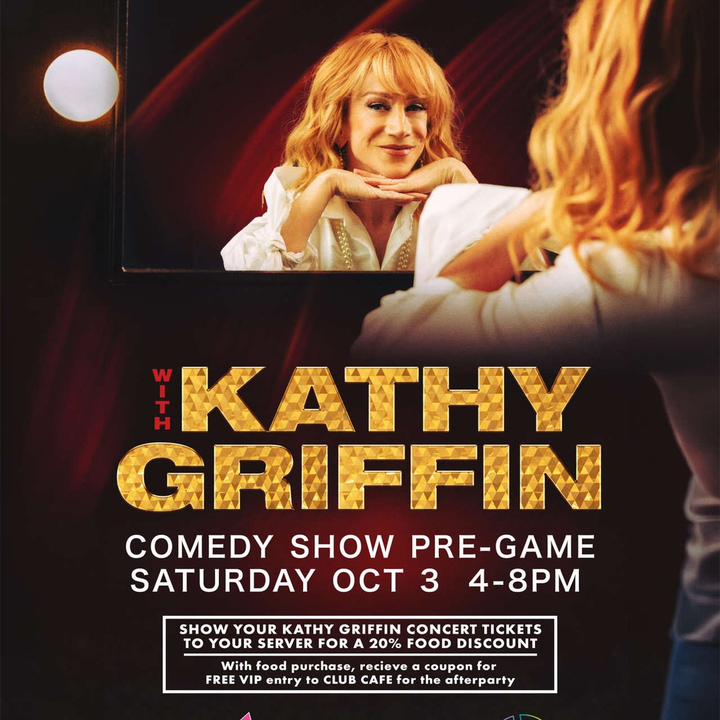 Kathy Griffin Comedy Show Pre-Party
