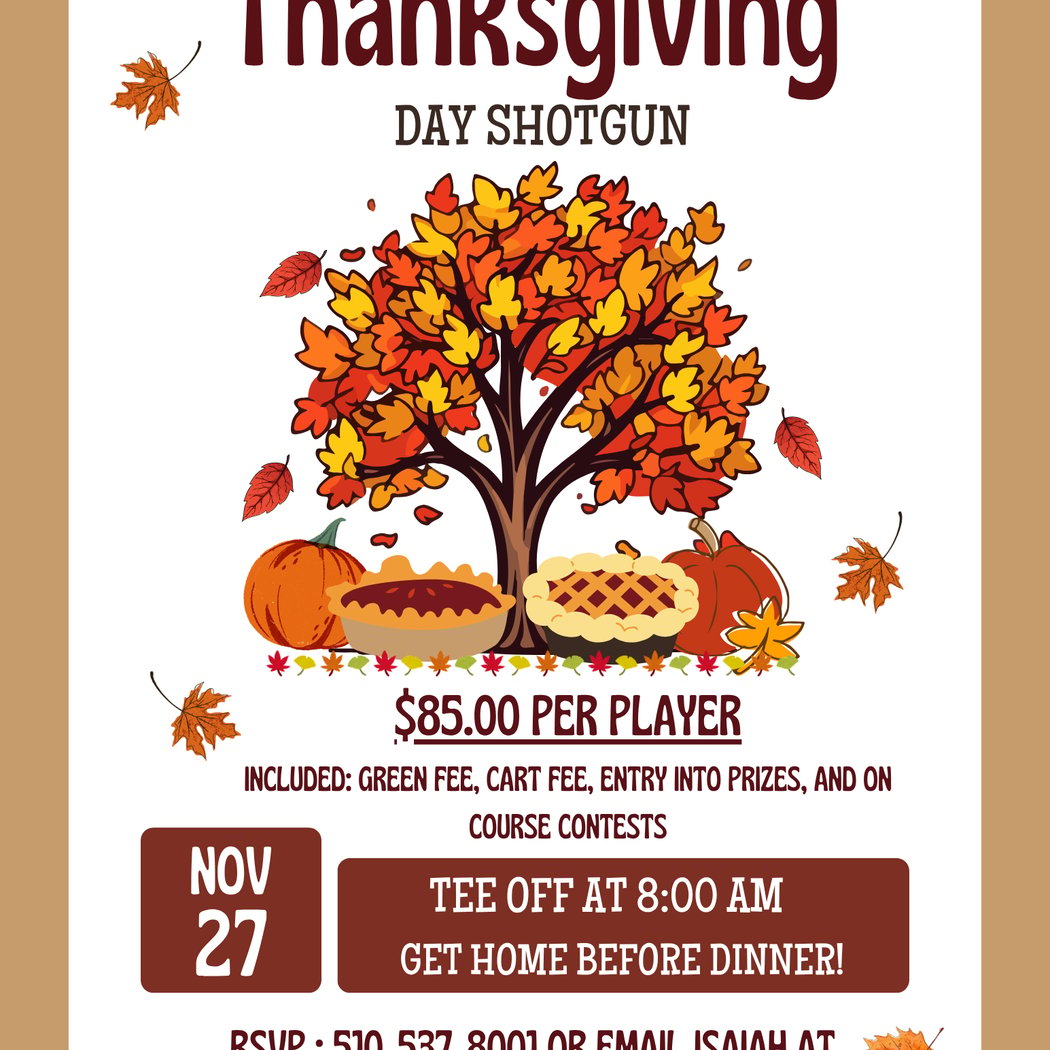 Thanksgiving Day Shotgun Tournament 1