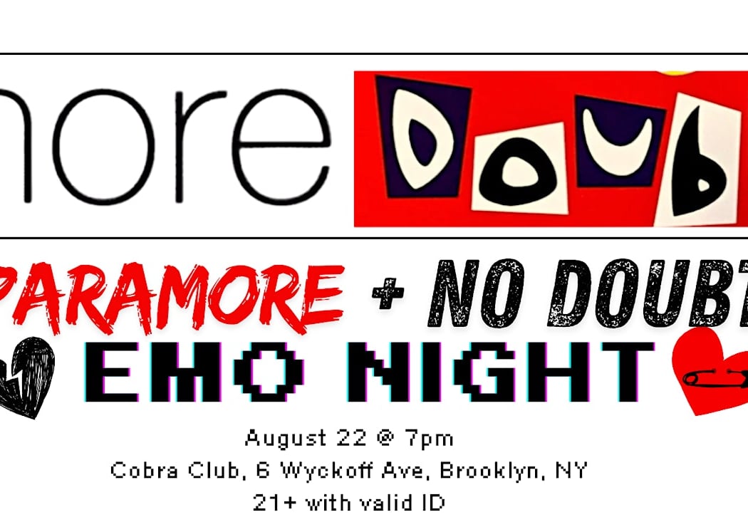 More Doubt: PARAMORE & NO DOUBT EMO NIGHT 1