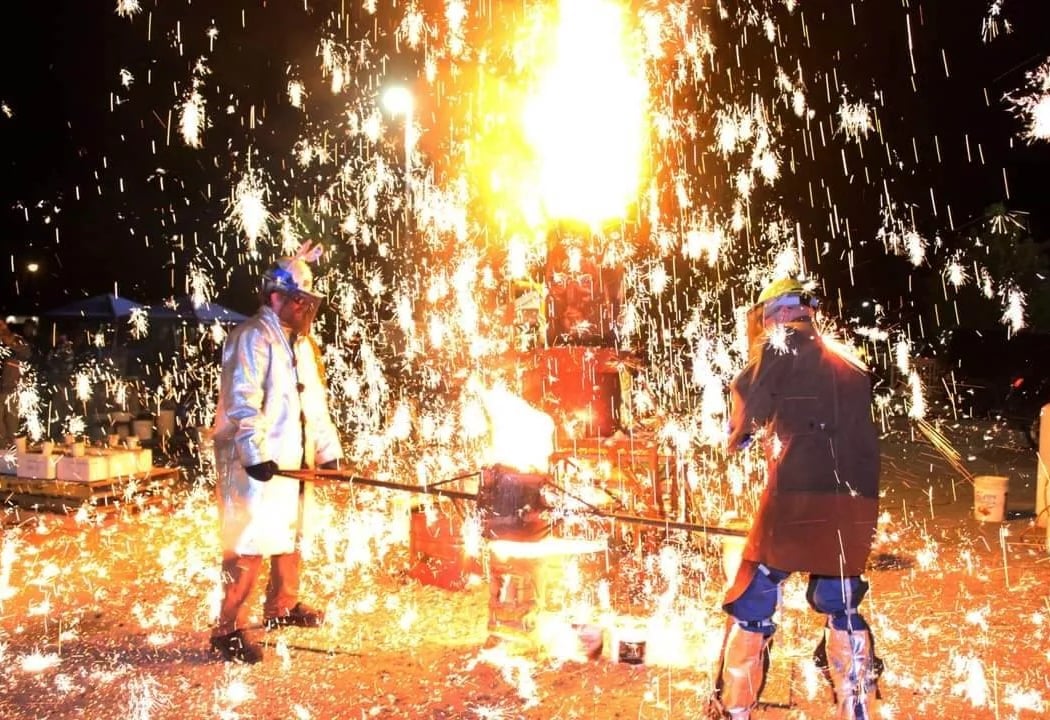 Frankenmuth Fire Arts Festival 1