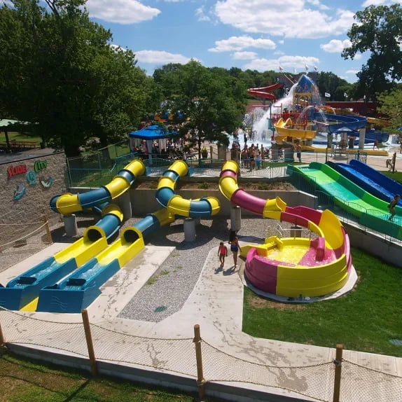 Splash Away Bay (Fish Pond & Slide City) 1