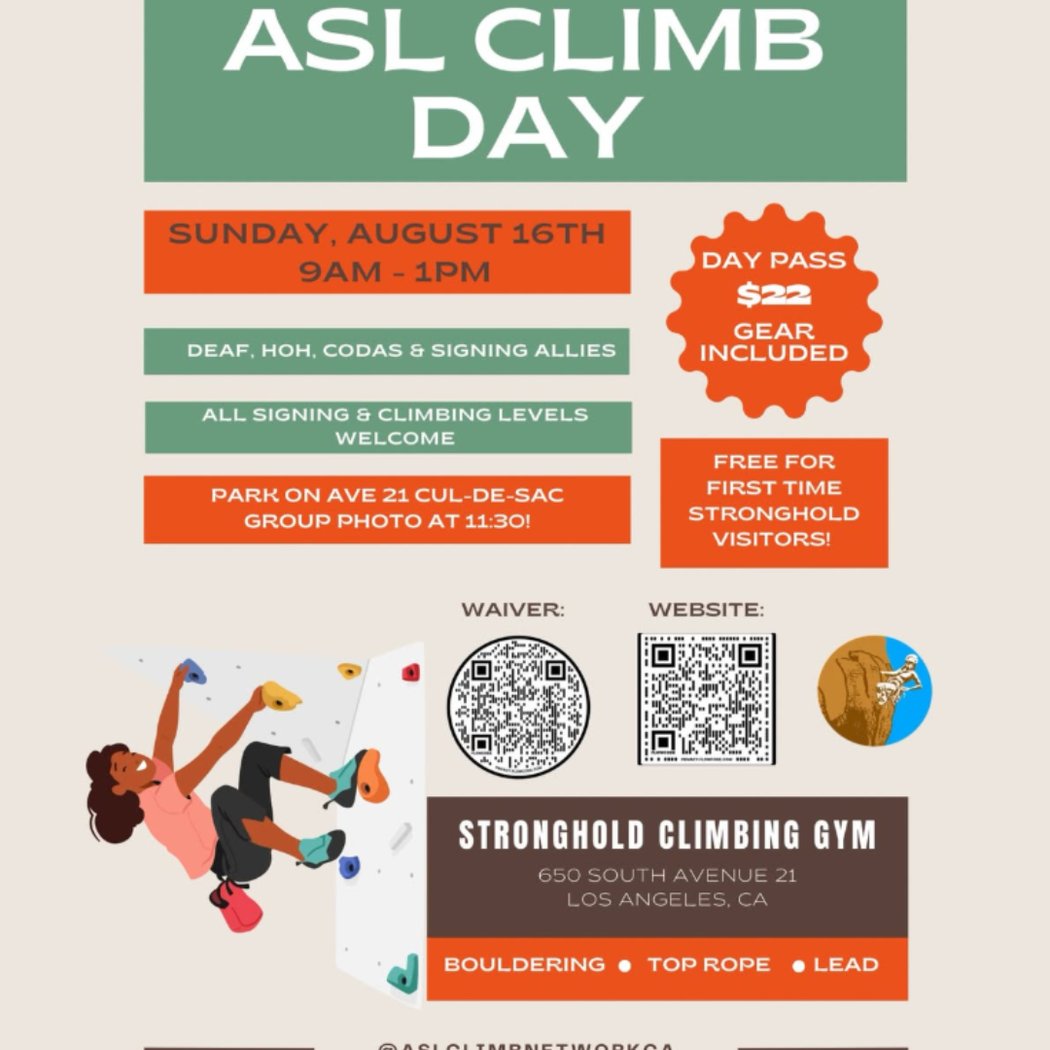 ASL Climb Day