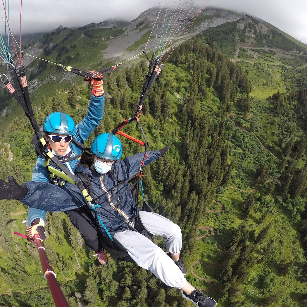 Paragliding S' En Ciel La Clusaz. 3