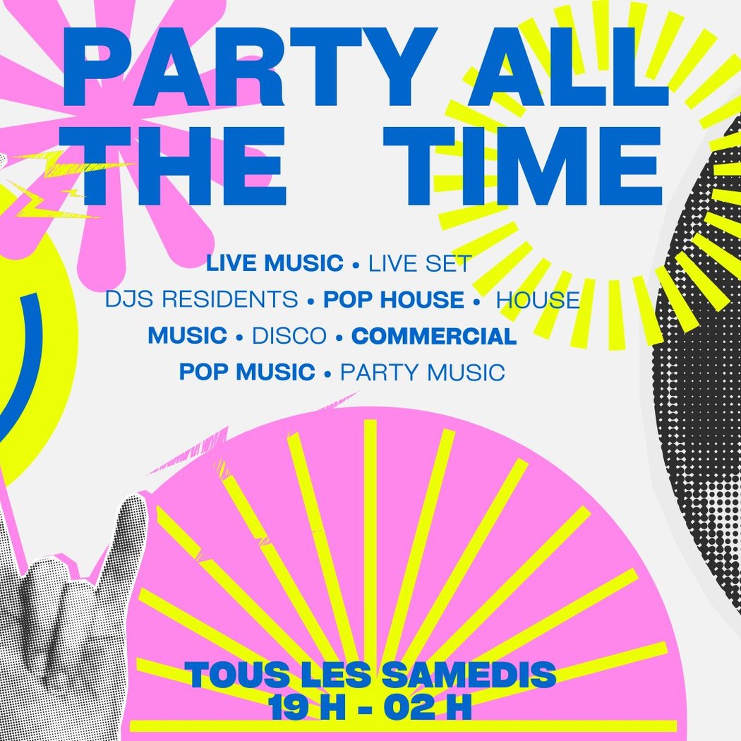PARTY ALL THE TIME - Live Music & Djs 1