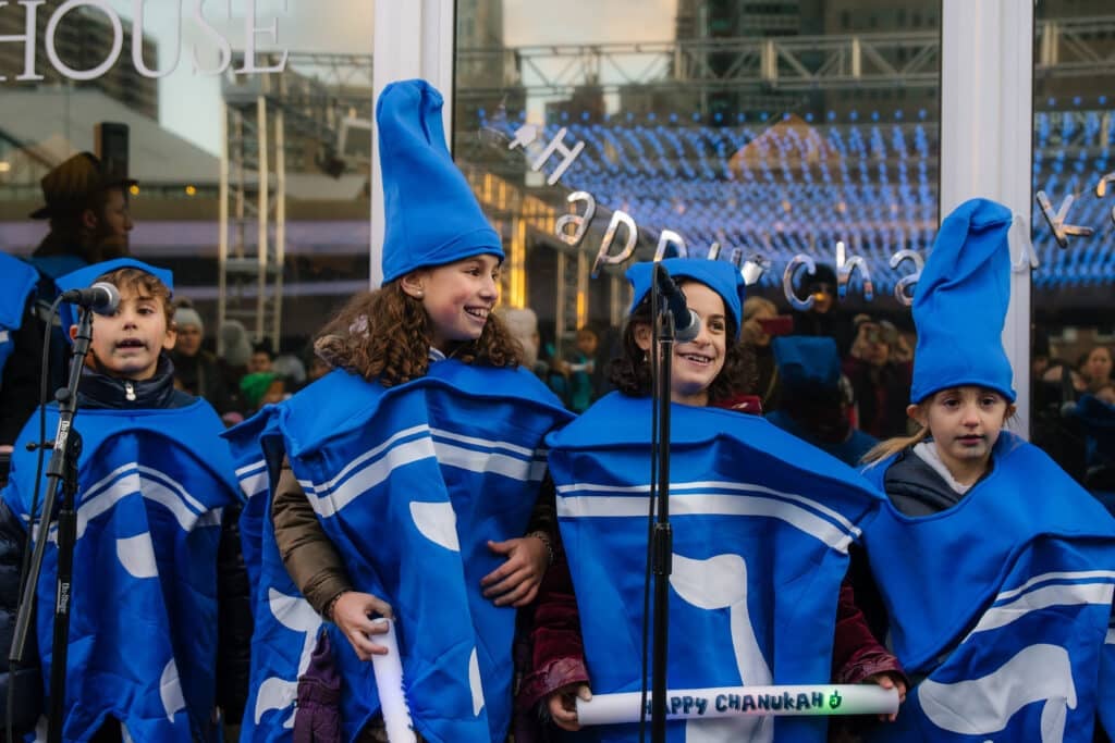 Holiday Tree Lighting and Chanukah Celebration 1