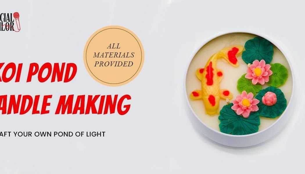 Koi Pond Candle Making 1