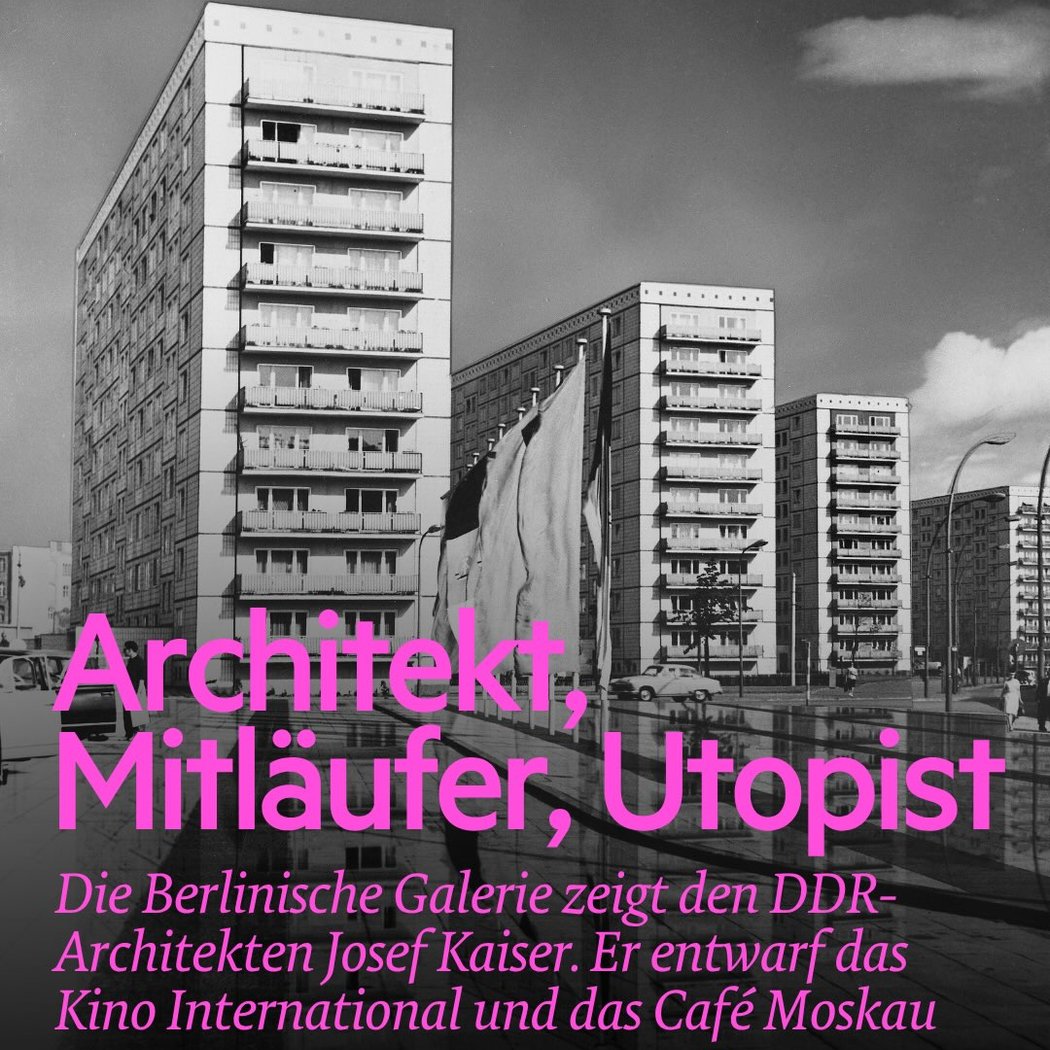 Josef Kaiser – Bauten für die DDR