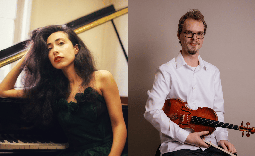 Nino Modebadze, piano & Hugo Chavane, violon | Schumann, Brahms 1