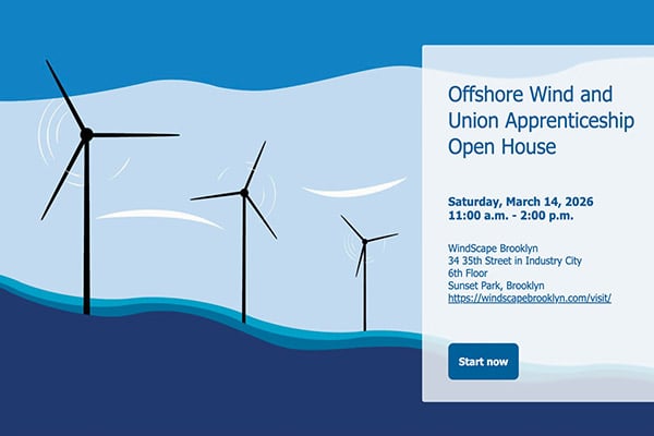 Offshore Wind & Union Apprenticeship Awareness Open House 1