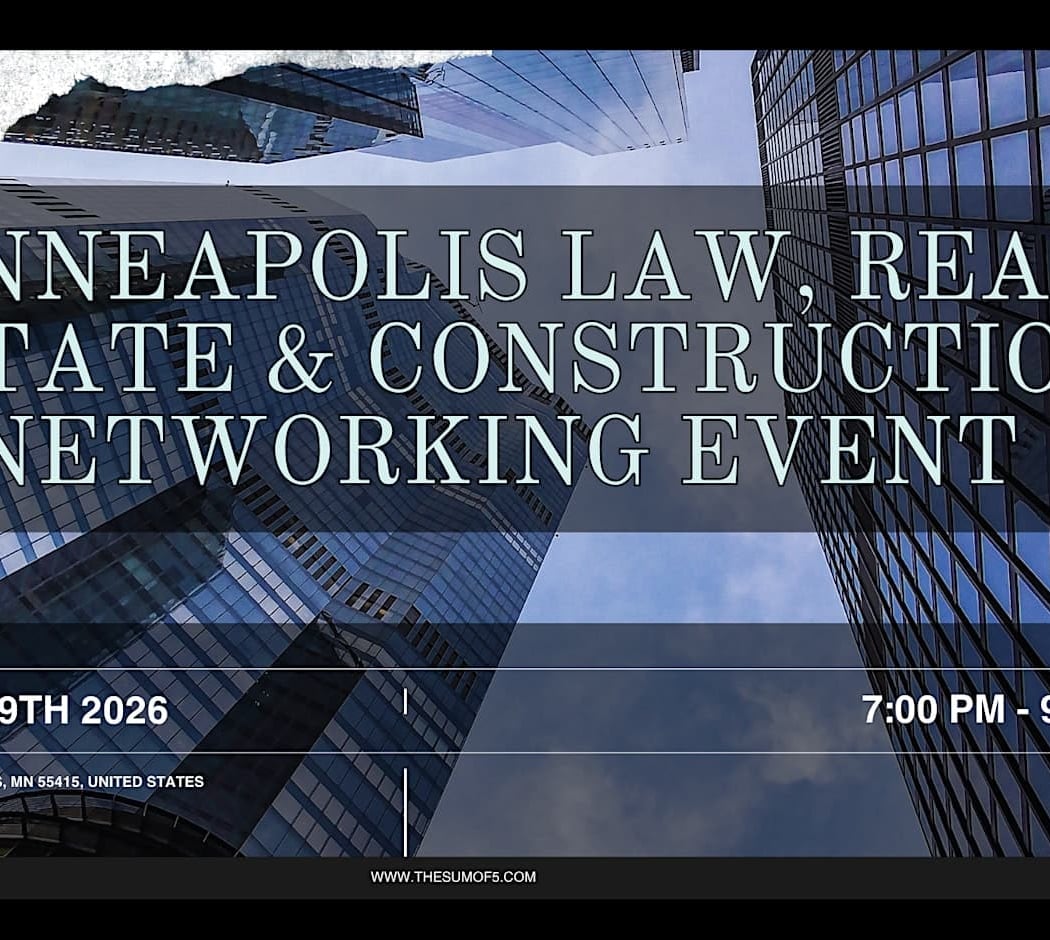 Minneapolis Law, Real Estate & Construction Networking Event 1
