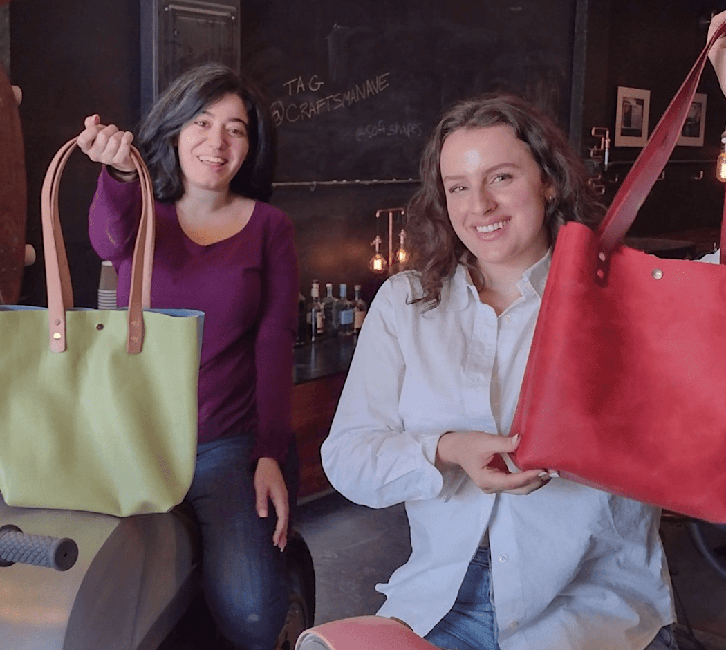 Intro to Leatherwork: Make a Leather Tote Bag - Art Class by Classpop!TM