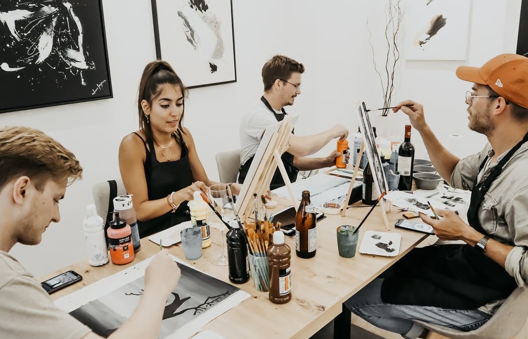 Malparty / Sip and Paint 1