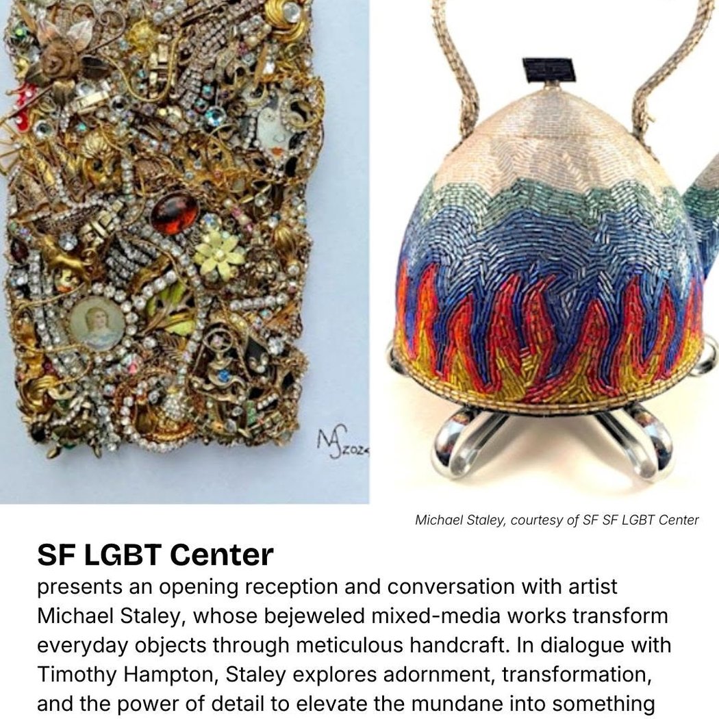 Opening reception and artist conversation with Michael Staley 1