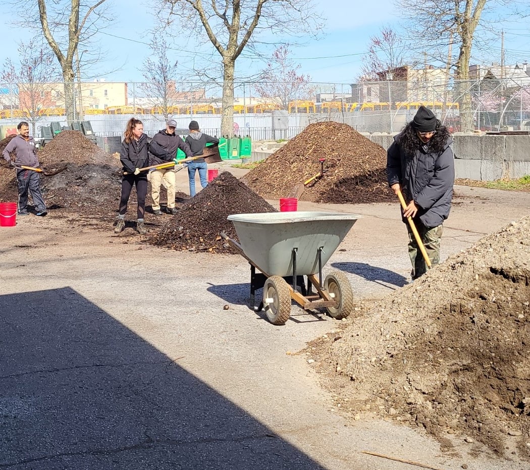 Farm Work at Columbia Street Farm 1