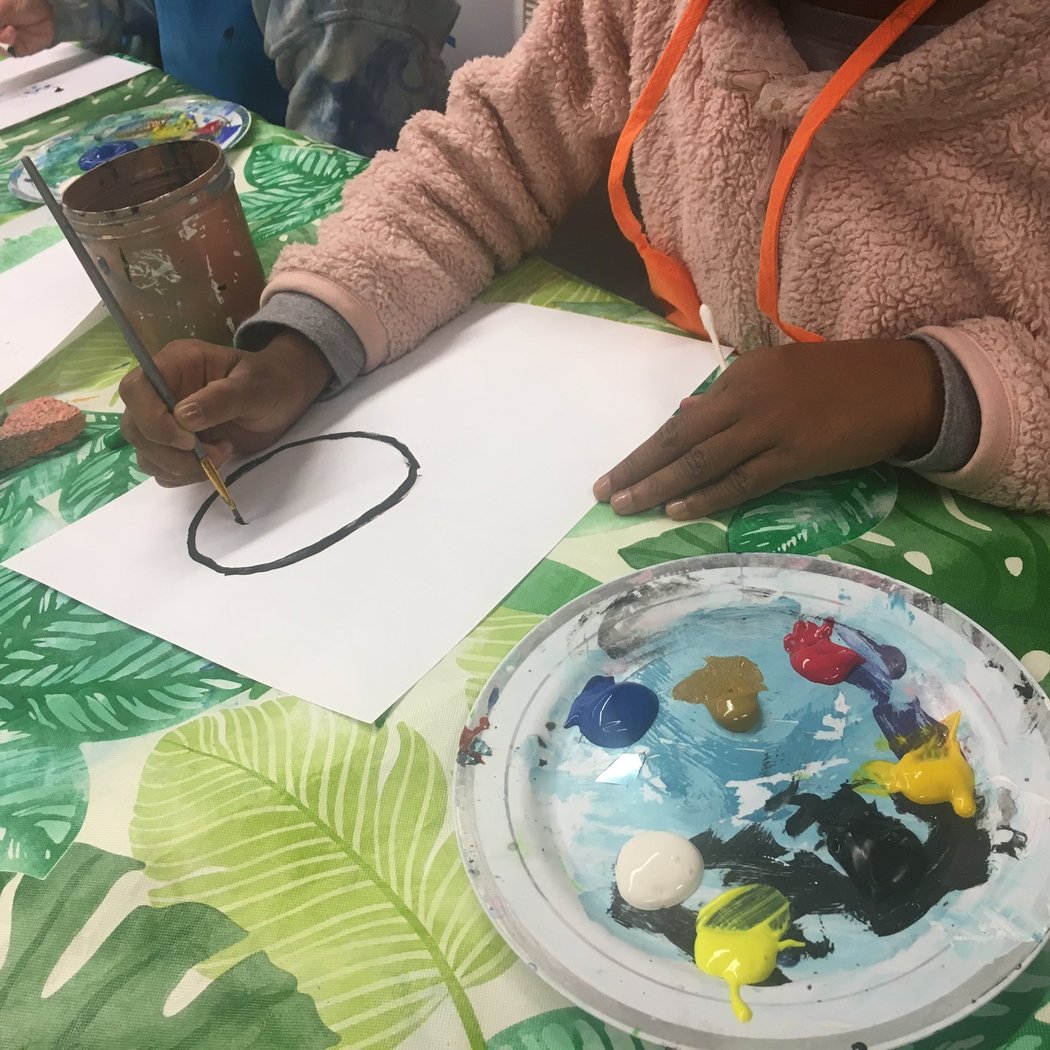 Girl Scouts Brownie Painting Badge 1