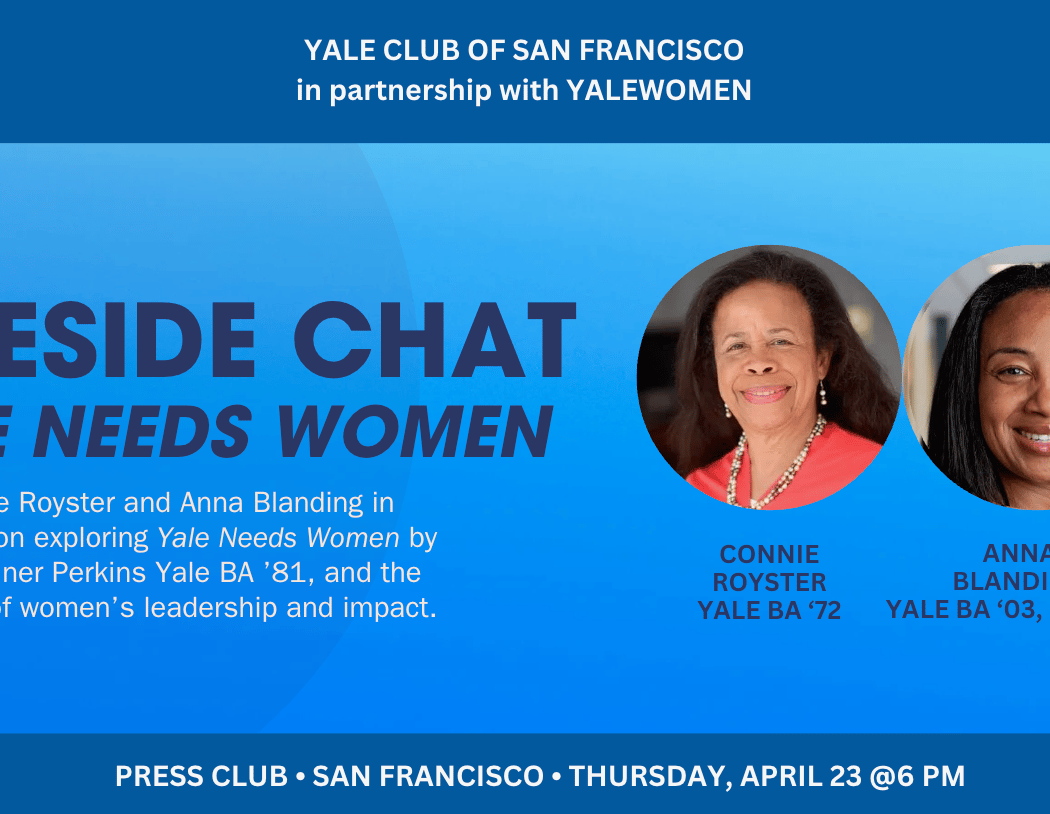 Fireside Chat: Yale Needs Women 1