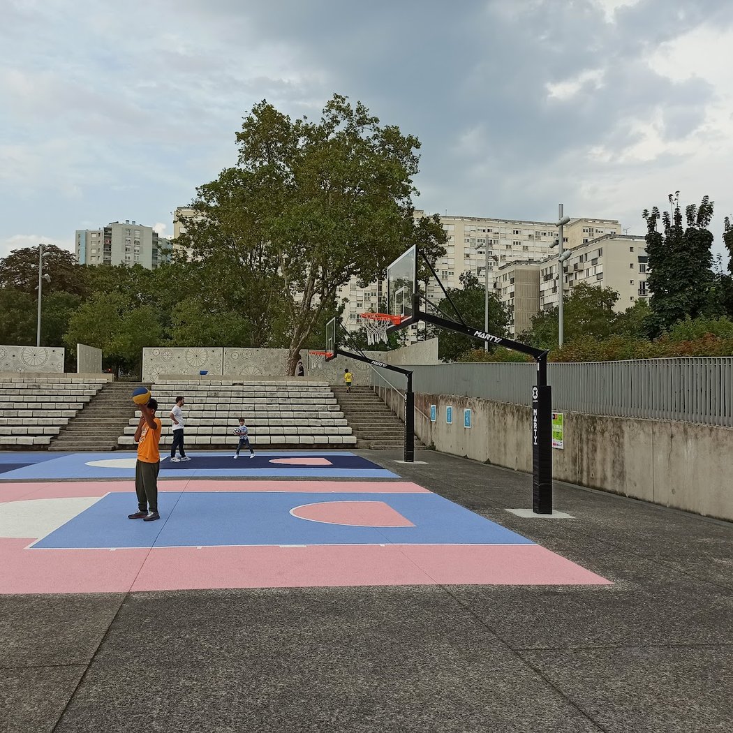 Terrain de basket 3x3 4