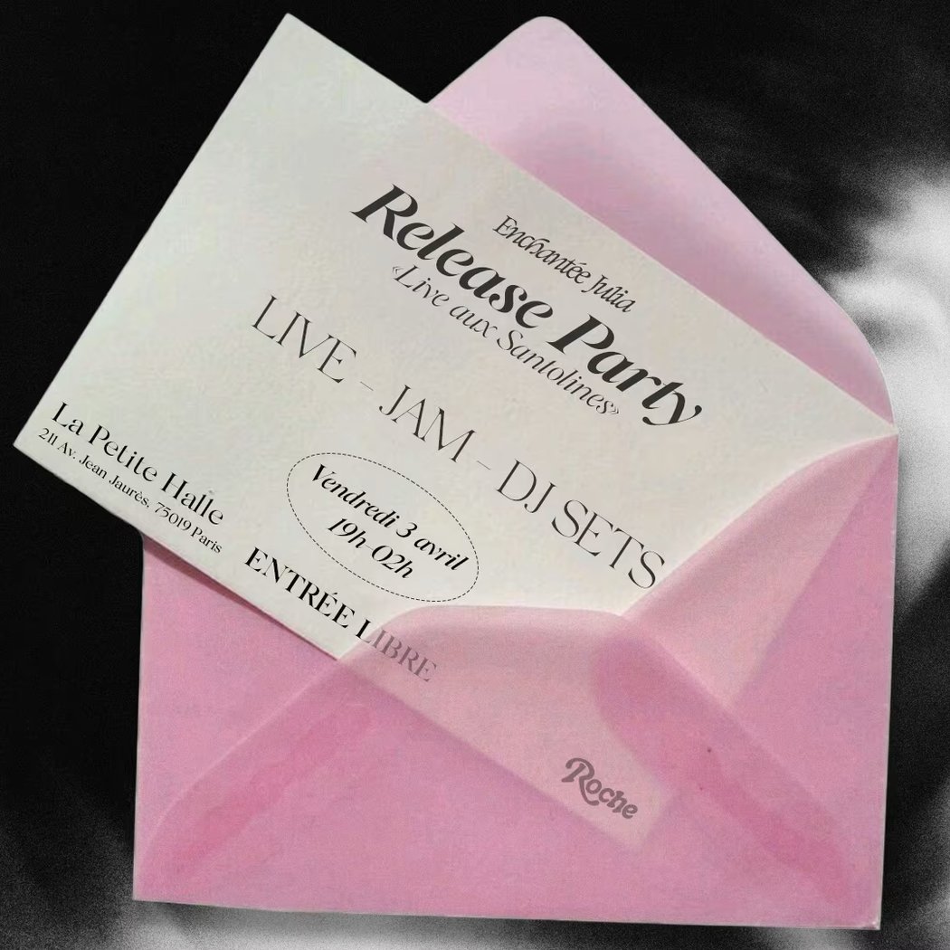 Release Party – Enchantée Julia « Live aux Santolines » 1