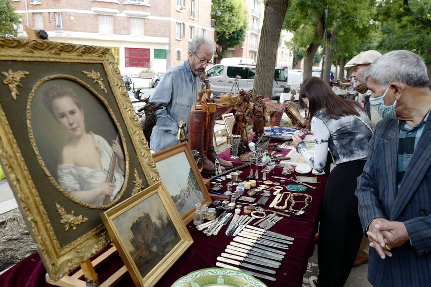 Marché aux puces de la Porte de Vanves 1
