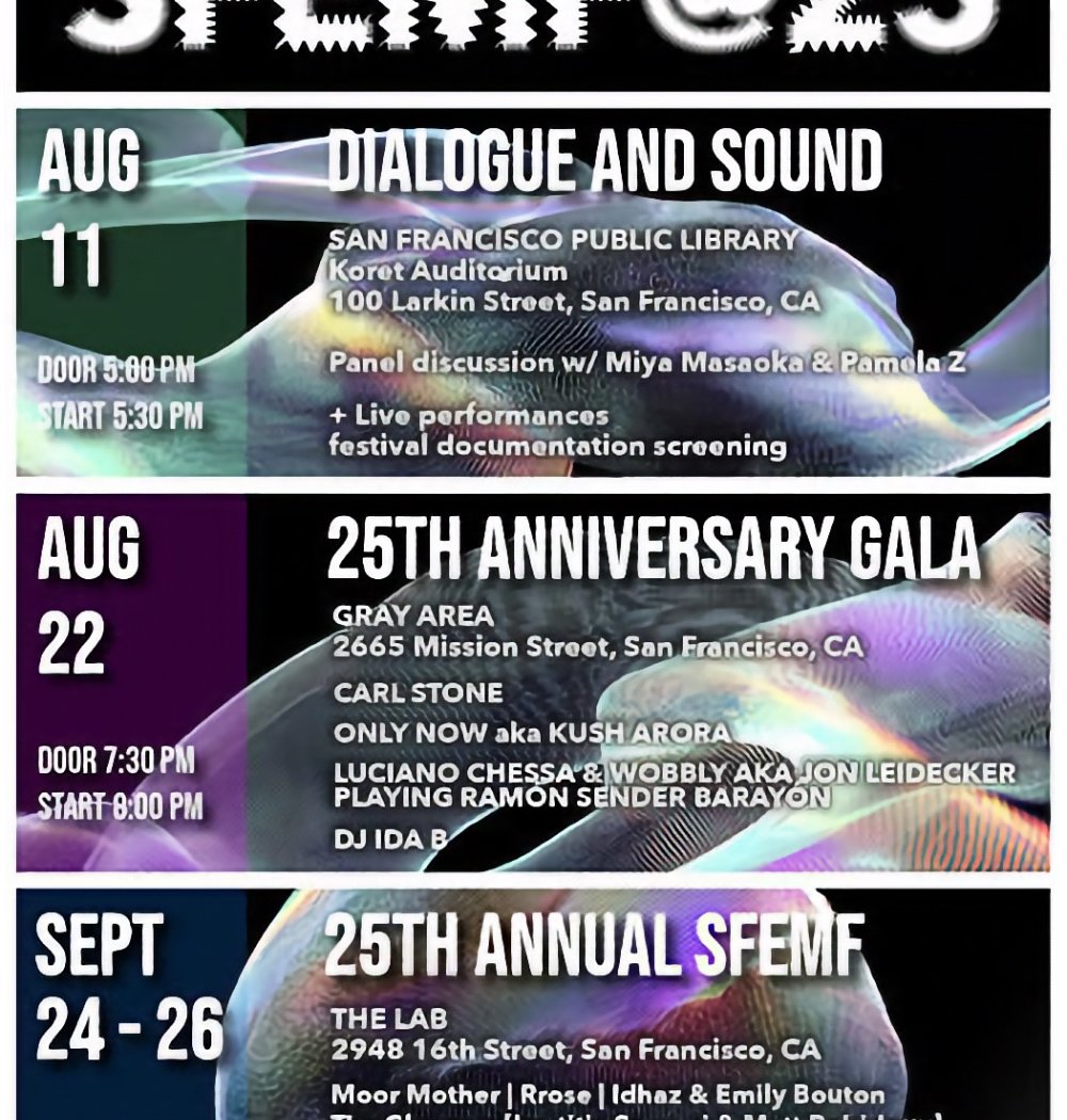 San Francisco Electronic Music Festival - SFEMF
