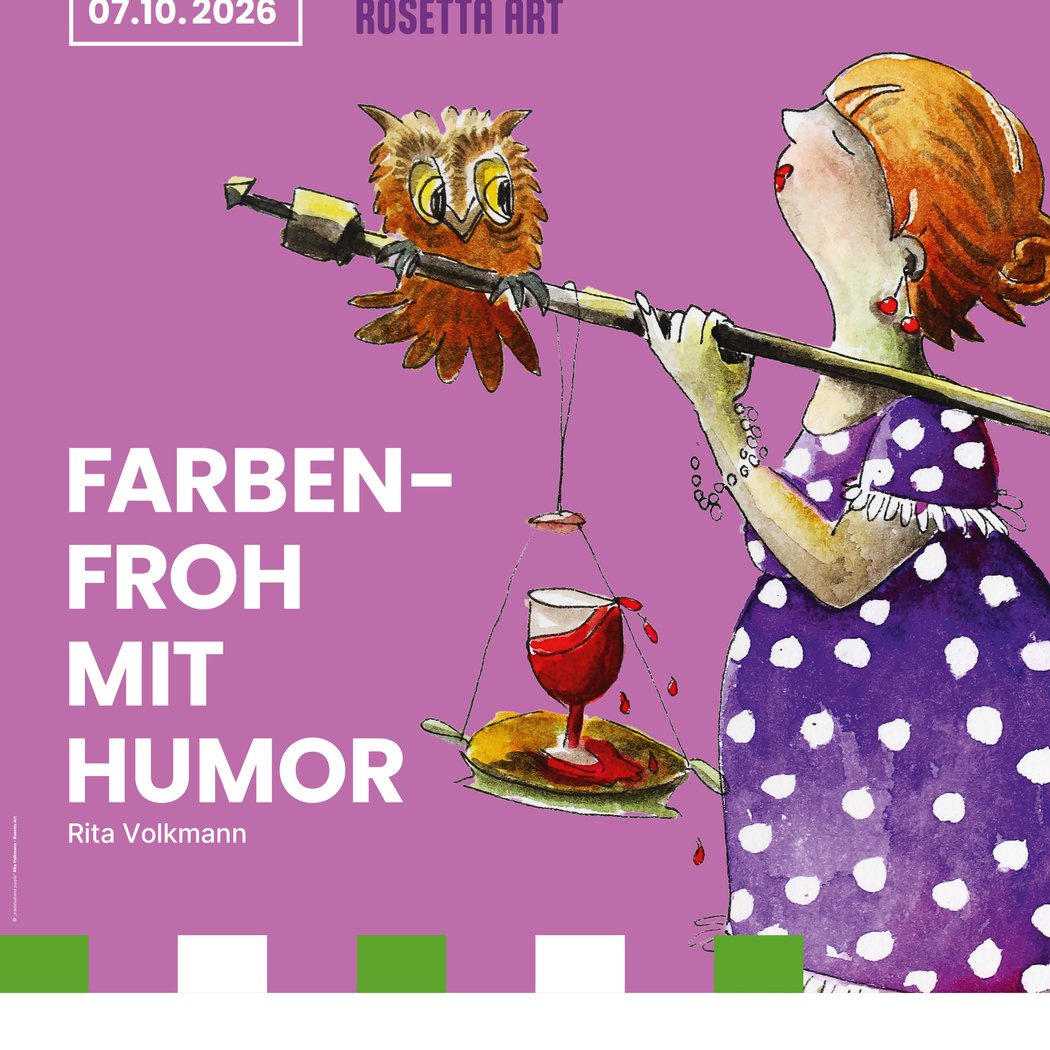 Ausstellung „Farbenfroh mit Humor“ 1