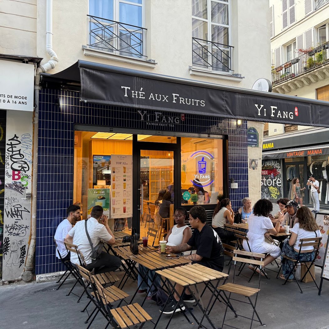 YiFang Fruit Tea Les Halles 2
