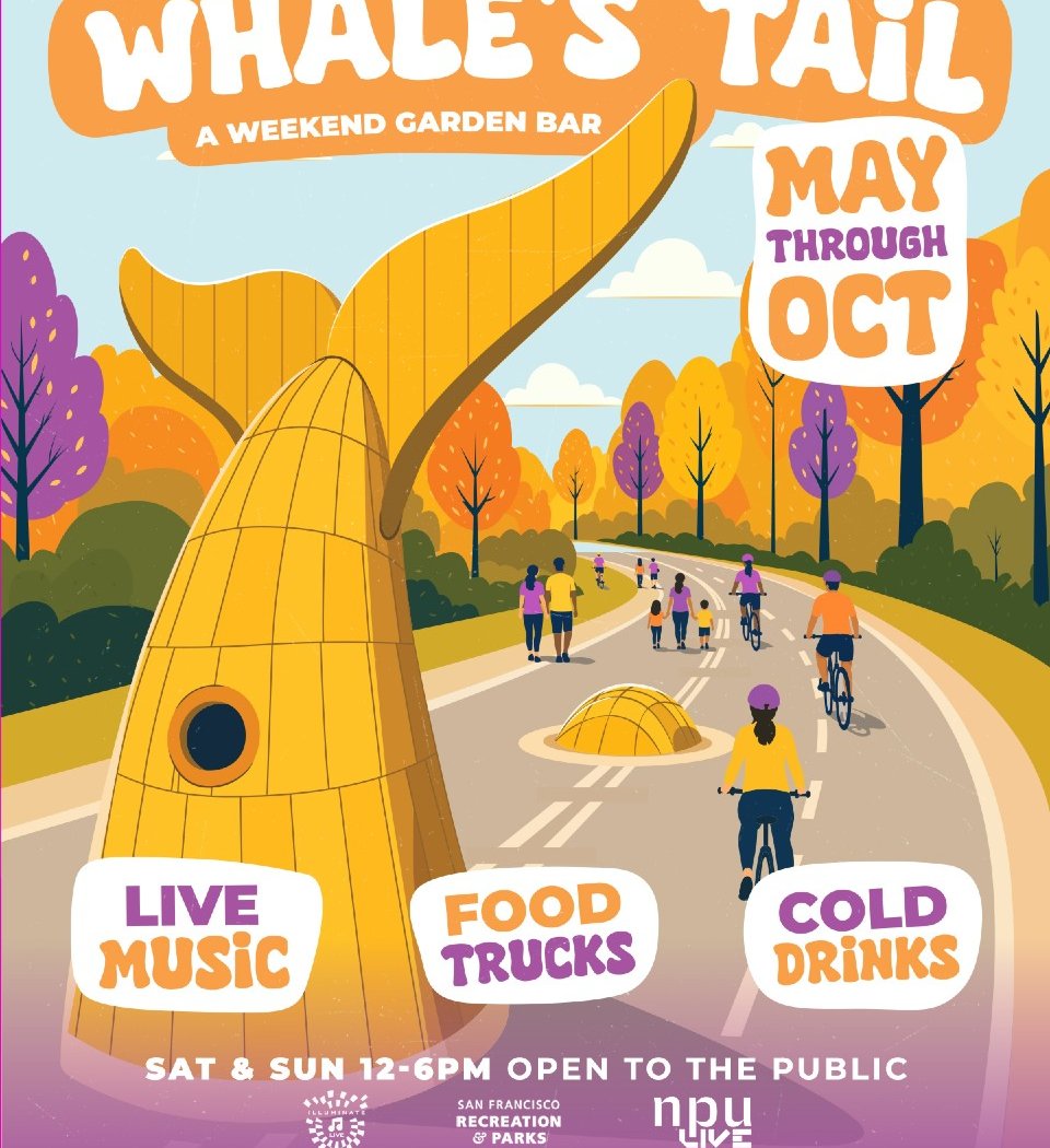 “The Whale’s Tail” Beer/Wine Garden + Live Music (Summer 2026)