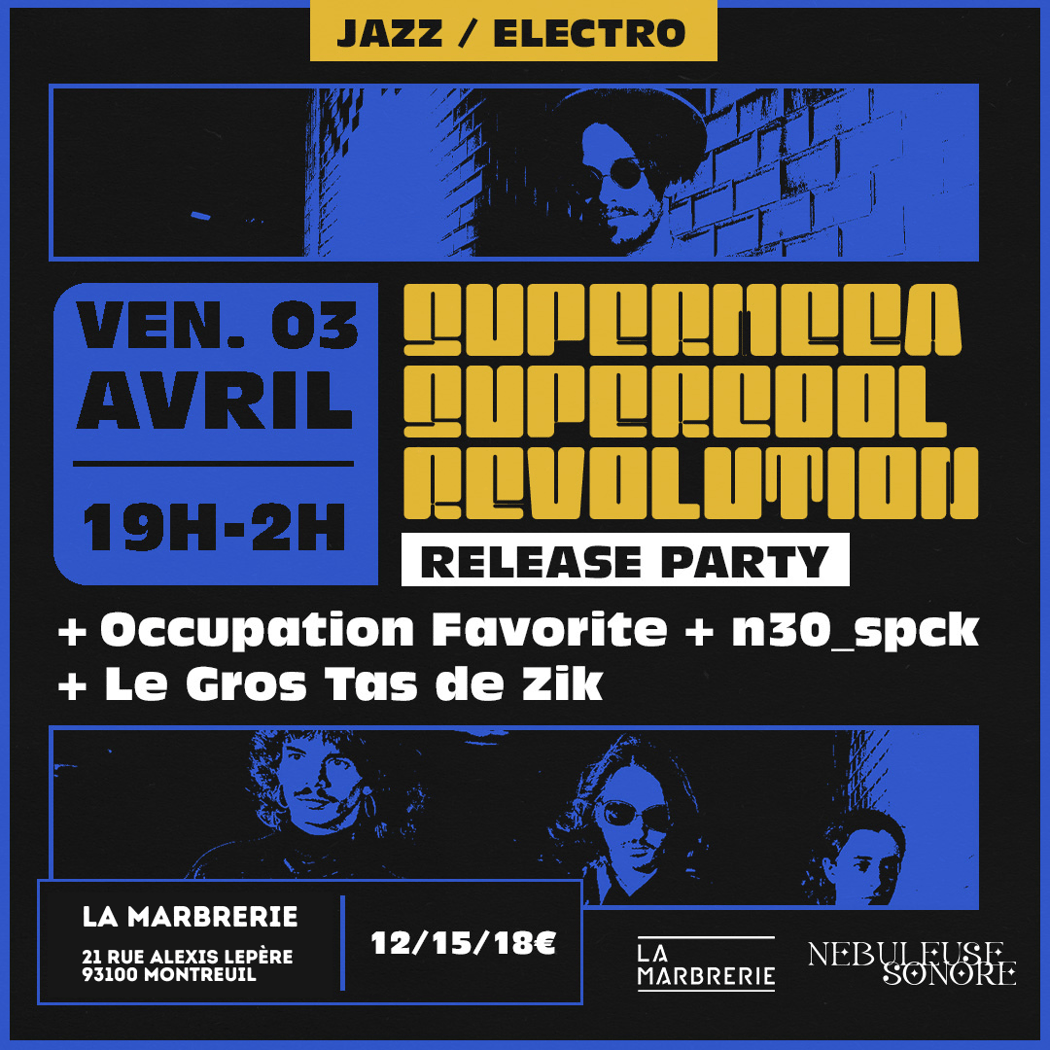 SUPERMEGA SUPERCOOL REVOLUTION RELEASE PARTY 1
