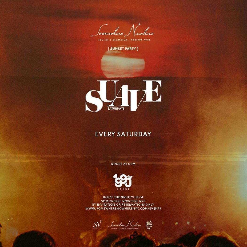 Suave Saturdays (Latin-Inspired Sunset Party) 1