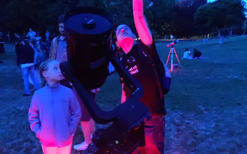 Soirée d'observation d'étoiles