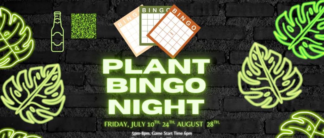 House Plant Bingo Night 1