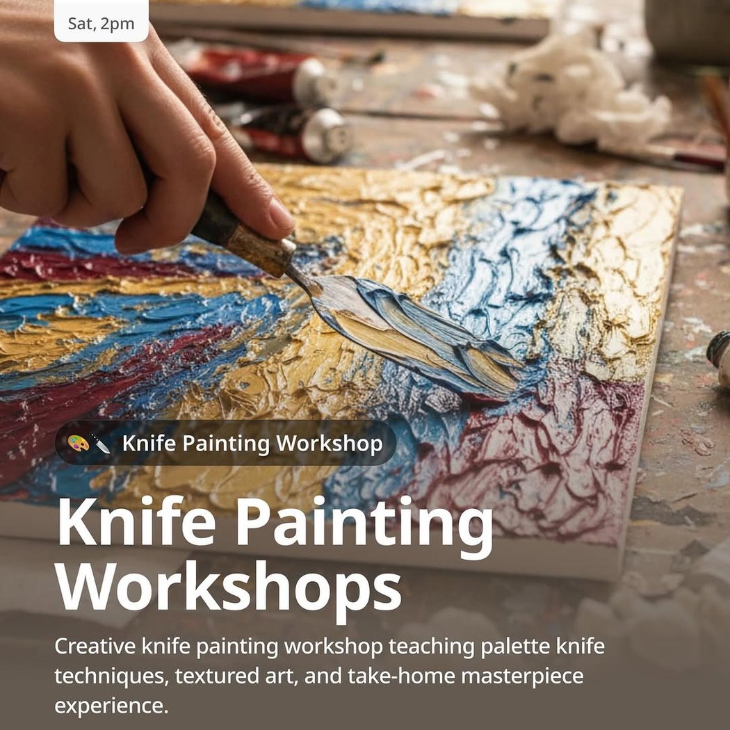 Knife Painting Workshop 1
