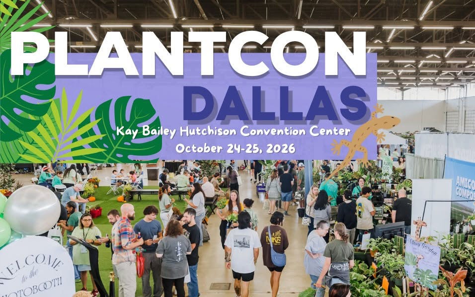 PlantCon Dallas 2026 1
