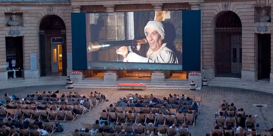 Cinéma en plein air à la Monnaie de Paris 1