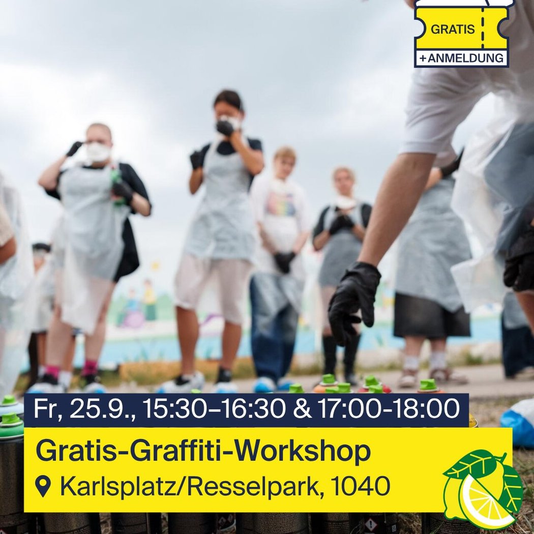 Gratis Graffiti-Workshop & Open Decks 2