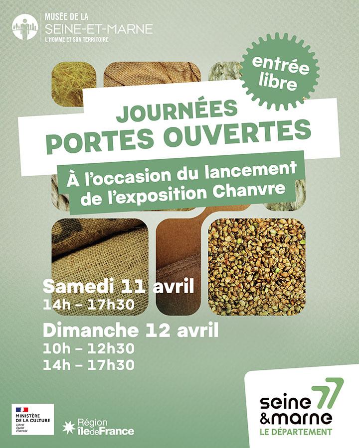 Portes ouvertes "Premiers Jours" Exposition Chanvre 1
