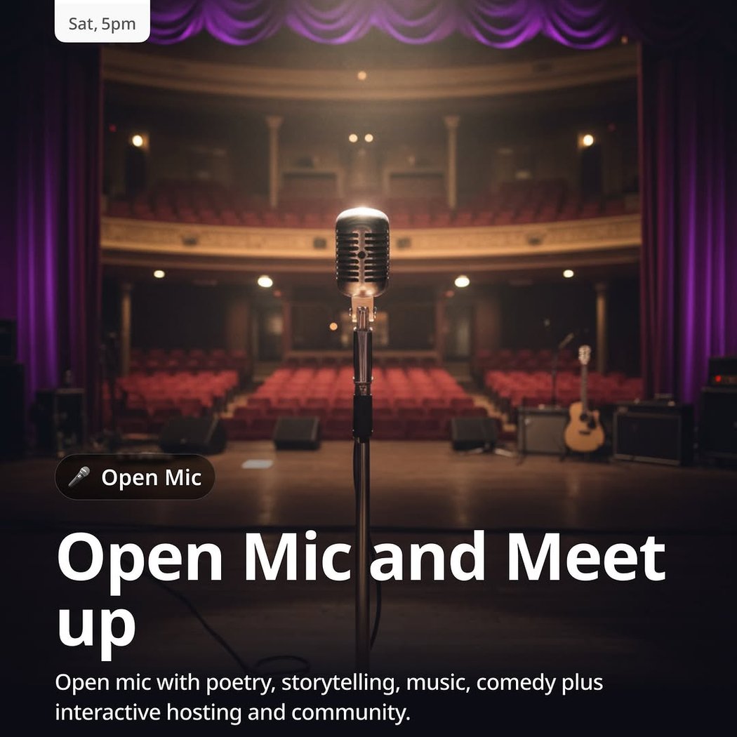 Open Mic & Meet Up 1