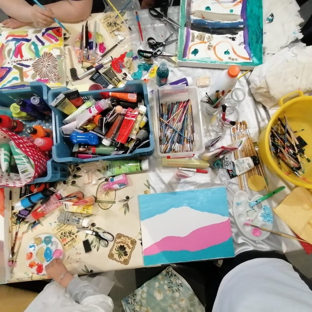 Atelier créatif – Peinture & Collage 1