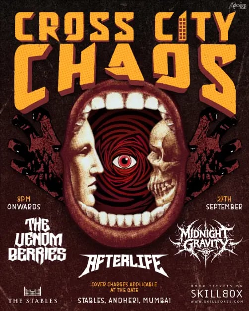 The Venom Berries x Afterlife x Midnight Gravity present : Cross City Chaos