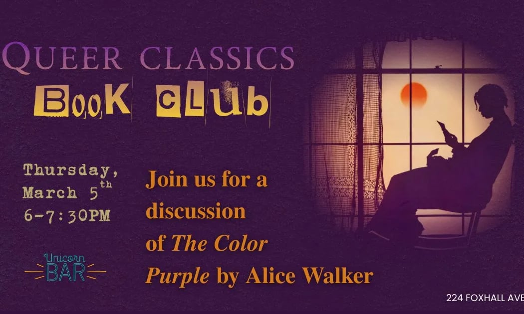 Queer Classics Book Club: The Color Purple 1