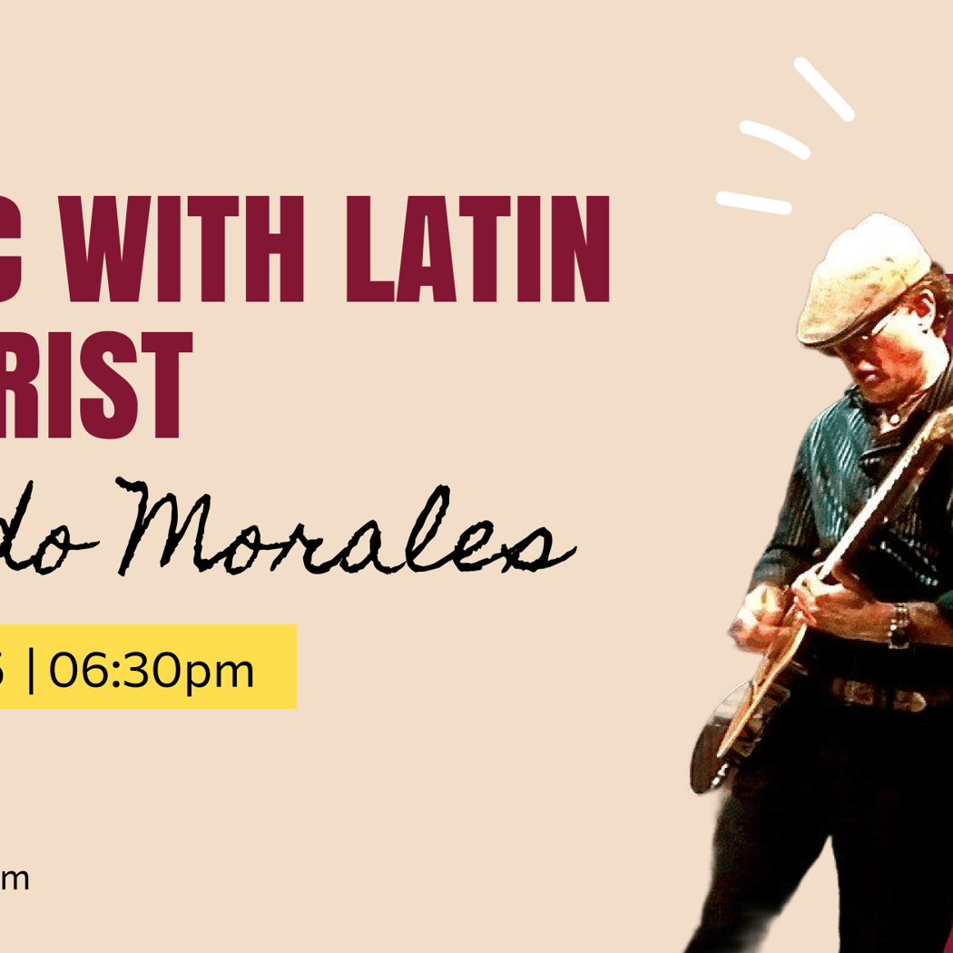 Music with Latin Guitarist Rolando Morales 1