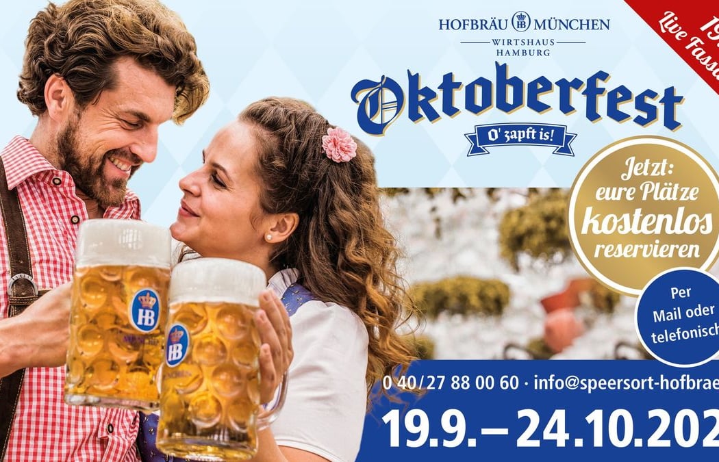 Oktoberfest 2026 im Hofbräu