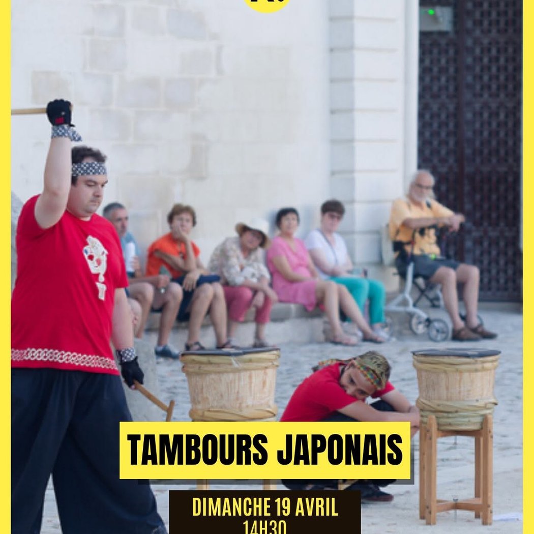 Démo de Tambours Japonais avec l’AJFJ 1