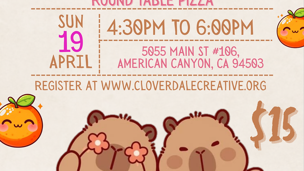 Capybara Paint Party 1