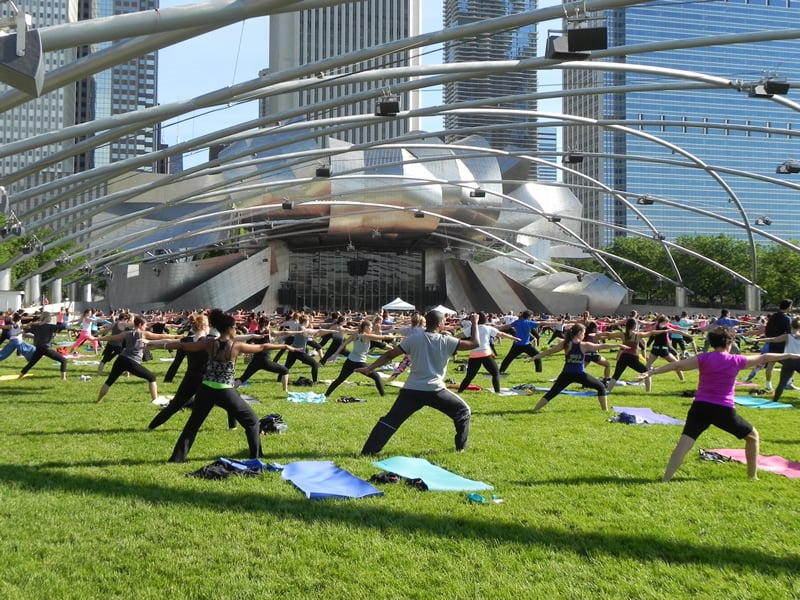 Millennium Park Summer Workouts 4