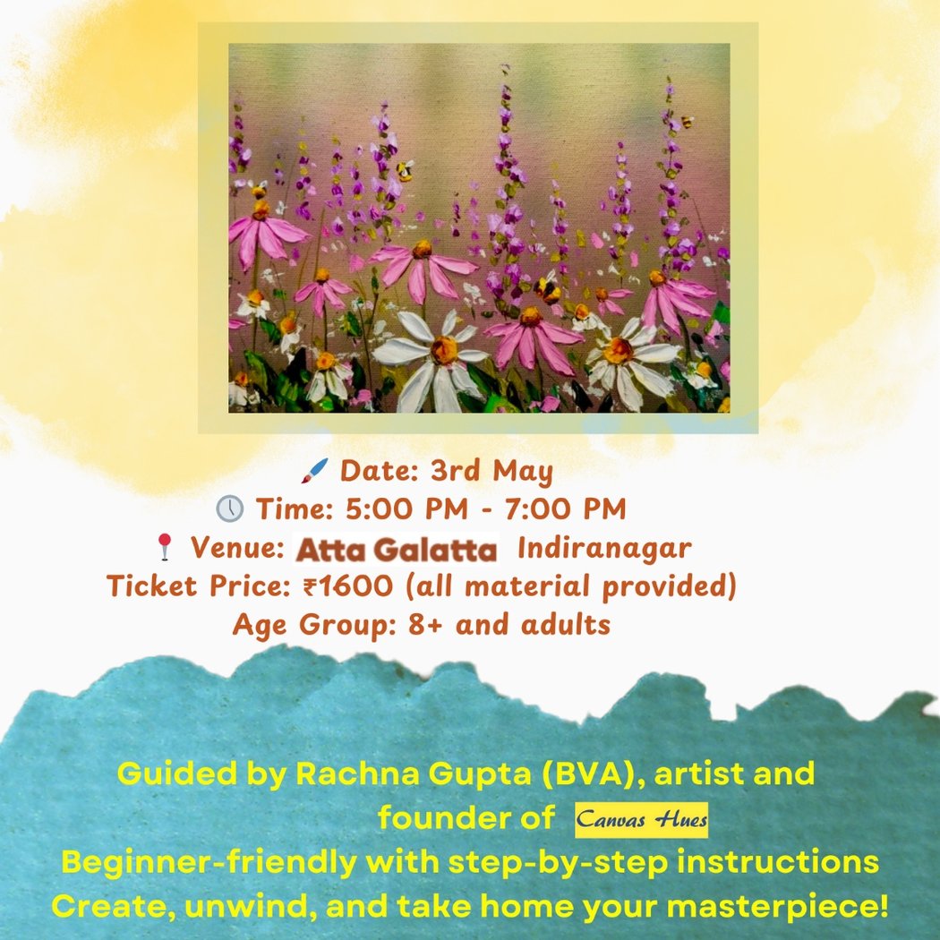 Multimedia Floral Painting Workshop 1