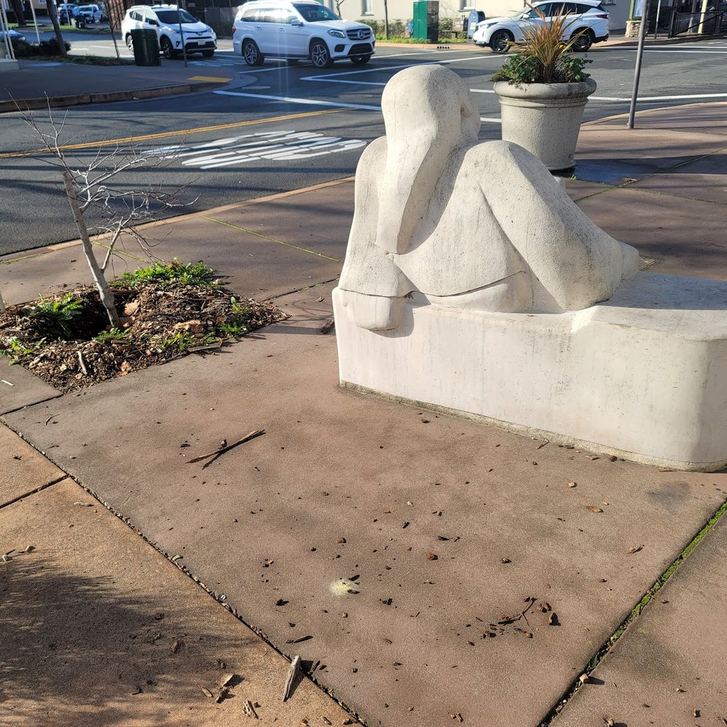 Women Emerging Statue 2