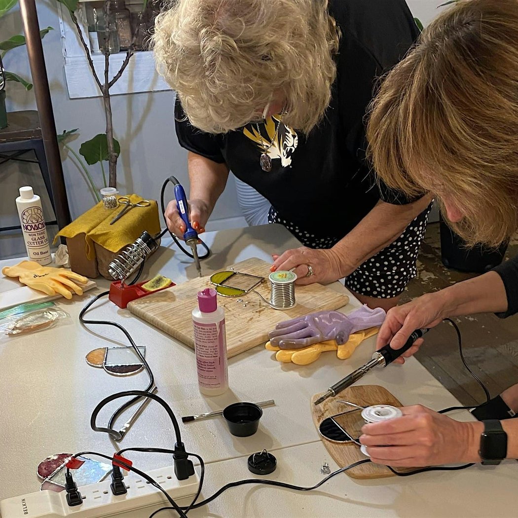 Stained Glass Jewelry Workshop 2